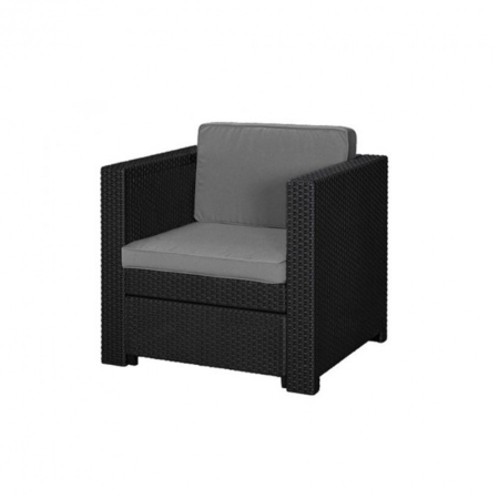 Produse temporar indisponibile - Curver Fotoliu de grădină Provence din ratan artificial