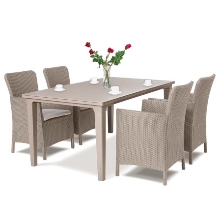 Set mobilier grădină - Curver Futon 4+1 set de mobilier de grădină