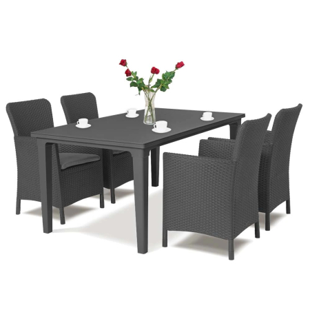 Set mobilier grădină - Curver Futon 4+1 set de mobilier de grădină