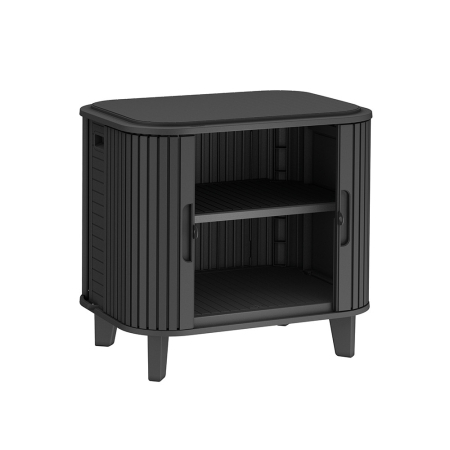 Curver Garden luxe plastic în aer liber dulap blocabil gri [4]