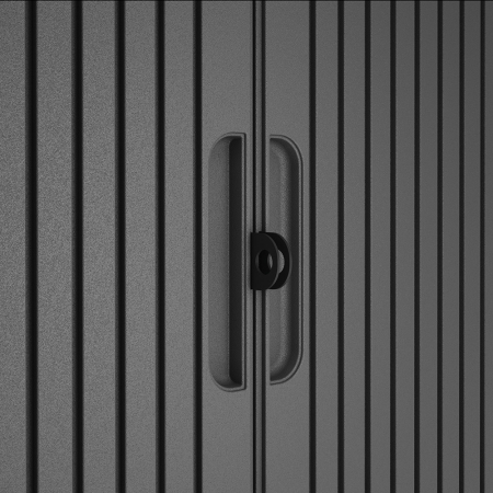 Curver Garden luxe plastic în aer liber dulap blocabil gri [6]