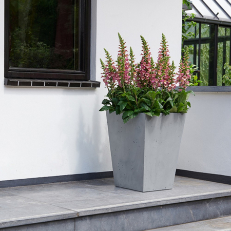 Curver Ghiveci înalt din beton și plastic, 40 cm [2]
