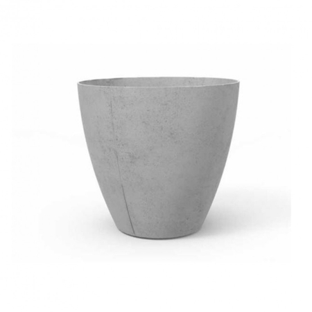 Produse temporar indisponibile - Curver Ghiveci rotund din beton și plastic, 40 cm
