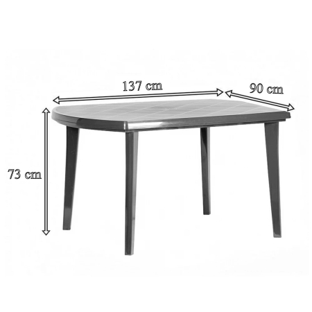 Curver Jelise 4+1 set de mobilier de grădină [2]