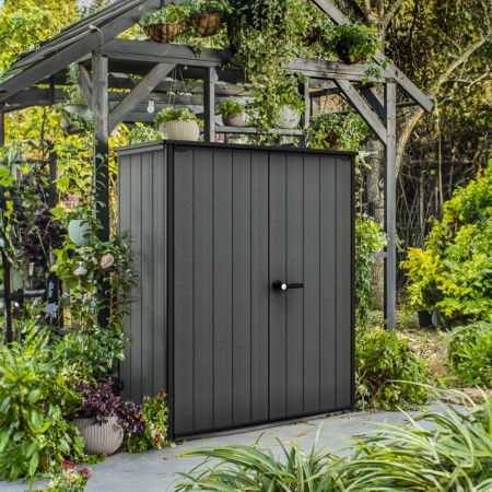 Curver Ladă de grădină din plastic Cortina Alto gri [1]