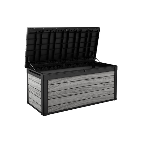 Curver Ladă de grădină din plastic Decocoat 570 l gri furtună [3]