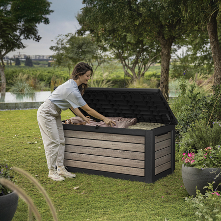 Curver Ladă de grădină din plastic Decocoat 630 L [1]