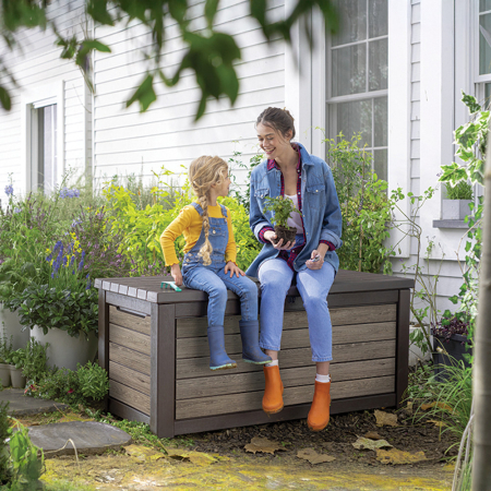 Curver Ladă de grădină din plastic Decocoat 630 L [5]