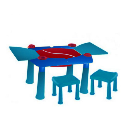 Produse temporar indisponibile - Curver Masă Creative Play cu scaun, albastru-roșu