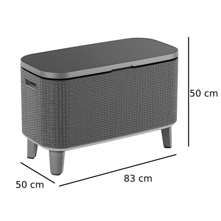 Curver Masă de bar pentru băuturi de grădină Bevy Cool [6]