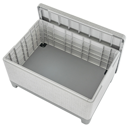 Curver Masă de depozitare Scandi din iută gri cenușă-gri deschis [4]