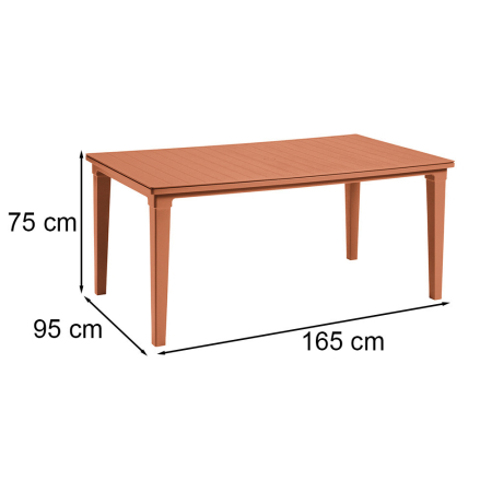 Curver Masă de grădină din plastic Futura [2]