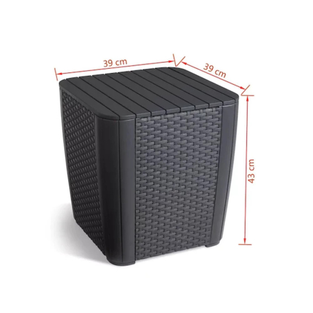 Curver Masă de grădină din plastic Luzon [4]