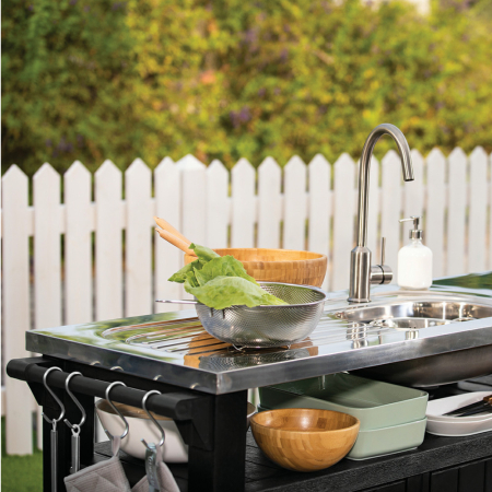 Curver Masă de grătar de grădină Unity Chef din plastic [8]