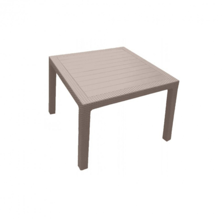 Produse temporar indisponibile - Curver Masă Melody Quartet maro deschis