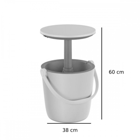 Curver Masă pentru suport de băuturi de grădină Go Bar [4]