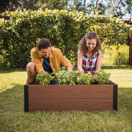 Curver Pat de flori ridicat de arțar [1]