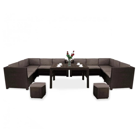 Produse temporar indisponibile - Curver Prolyon Family set mobilier de gradina set maro