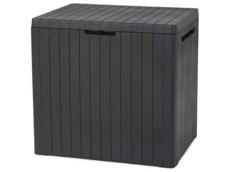 Casetă de grădină - Curver Recipient de grădină din plastic City 113L, grafit
