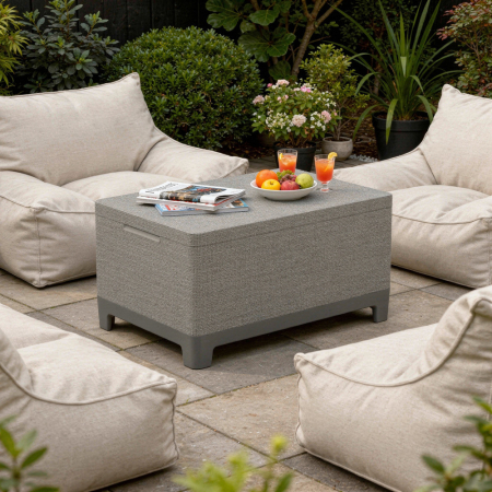 Curver Scandi iută masă de depozitare grafit-gri rece [1]