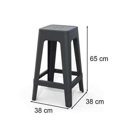 Curver Scaun de bar Misha [2]