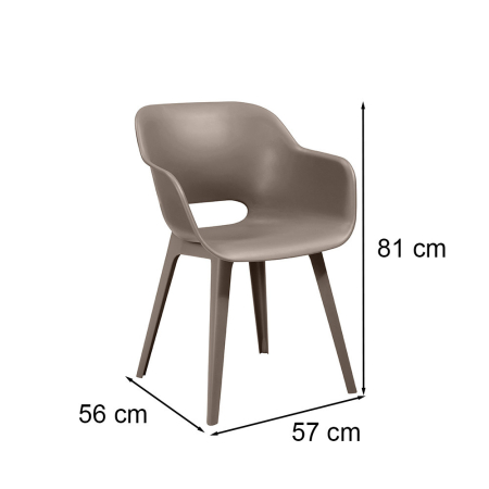 Curver Scaun de grădină Akola duo [2]