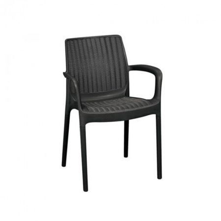 Produse temporar indisponibile - Curver Scaun de grădină Bali mono, culoare grafit