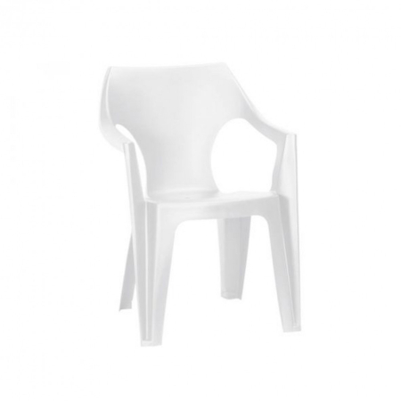 Produse temporar indisponibile - Curver Scaun de grădină Dante din plastic cu spătar jos