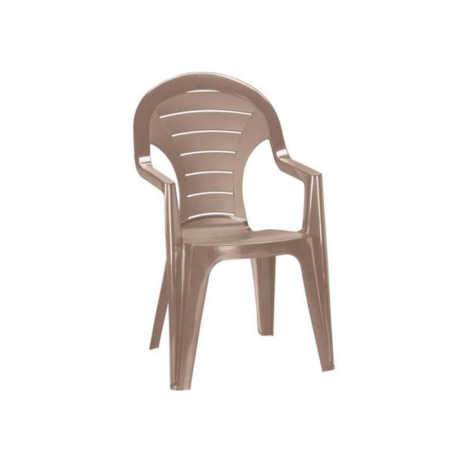 Produse temporar indisponibile - Curver Scaun de grădină din plastic Bonaire, culoare cappuccino