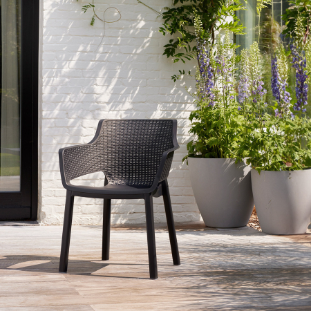 Curver Scaun de grădină din plastic Eva [1]