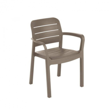 Produse temporar indisponibile - Curver Scaun de grădină din plastic Tisara cu cotiere