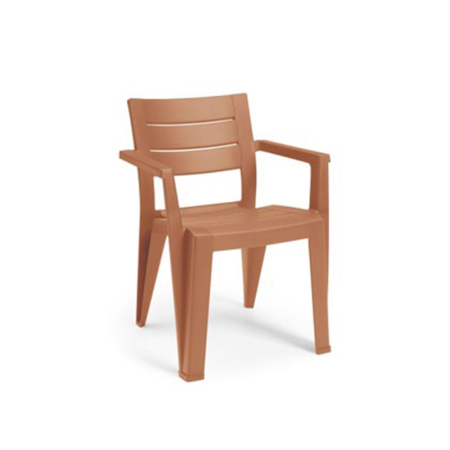 Produse temporar indisponibile - Curver Scaun de grădină Julie din plastic cu cotiere