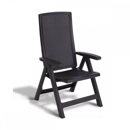 Produse temporar indisponibile - Curver Scaun de grădină rabatabil Montreal, grafit