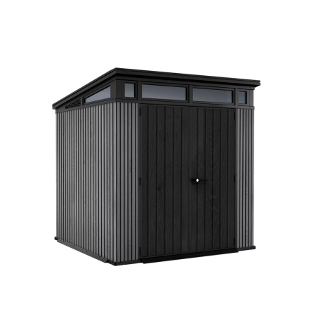 Căsuță grădină - Curver Semnătură PENT 7x7 casă de grădină din plastic Veneția gri