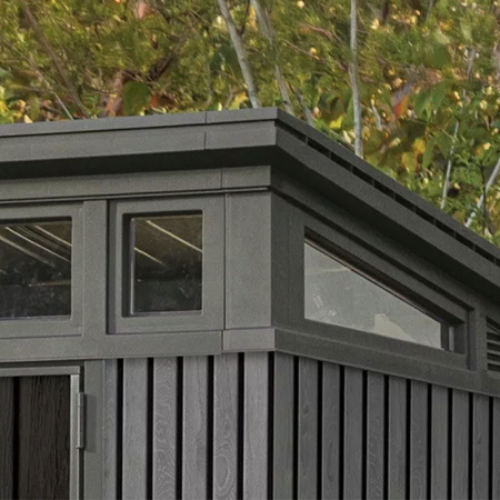 Curver Semnătură PENT 7x7 casă de grădină din plastic Veneția gri [3]