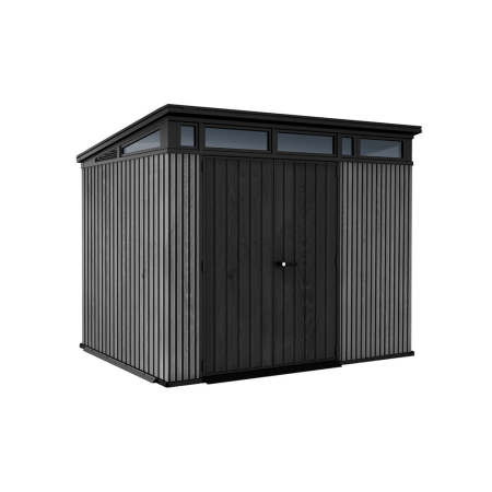 Căsuță grădină - Curver Semnătură PENT 9x7 casă de grădină din plastic Veneția gri