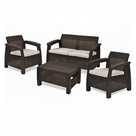 Produse temporar indisponibile - Curver Set Corfu, set mobilier de grădină în ediție limitată