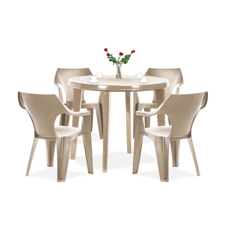 Set mobilier grădină - Curver Set de mobilier de grădină 4 în 1 Lisante