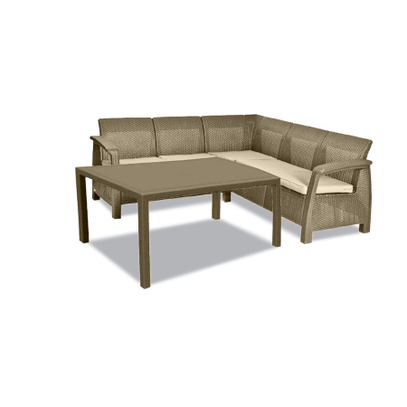 Curver Set de mobilier de grădină Corfu Relax cu masă melodică [1]