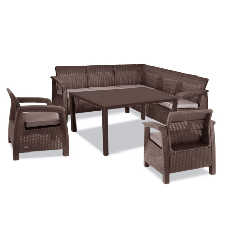 Curver Set de mobilier de grădină Corfu Relax duo cu masă melodică [1]