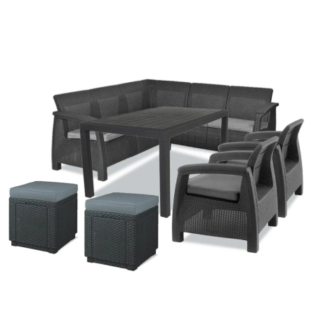 Curver Set de mobilier de grădină Corfu Relax duo cub [1]