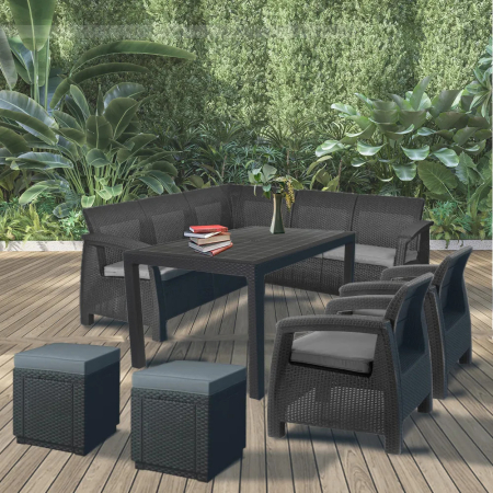 Curver Set de mobilier de grădină Corfu Relax duo cub [2]