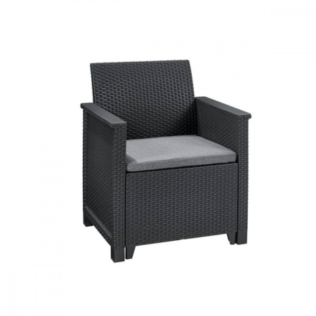 Curver Set de mobilier de grădină din ratan Emma Balcony cu masă Chicago [1]