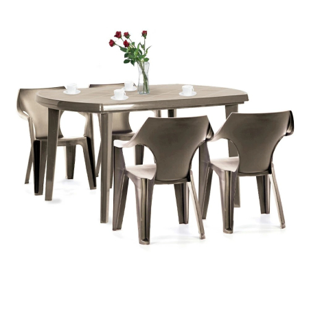 Produse temporar indisponibile - Curver Set de mobilier de grădină Elte 4 în 1