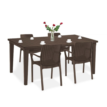 Mobilier grădină - Curver Set de mobilier de grădină Fubali 4 în 1