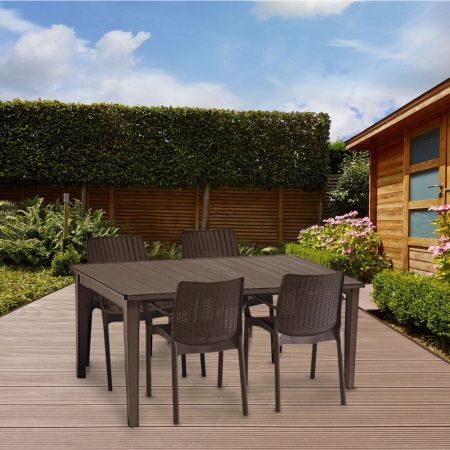 Curver Set de mobilier de grădină Fubali 4 în 1 [2]