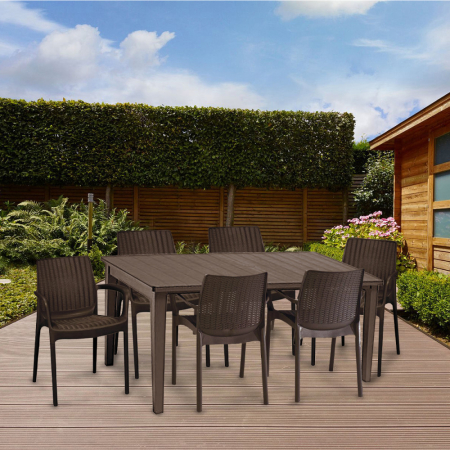 Curver Set de mobilier de grădină Fubali 6 în 1 [2]