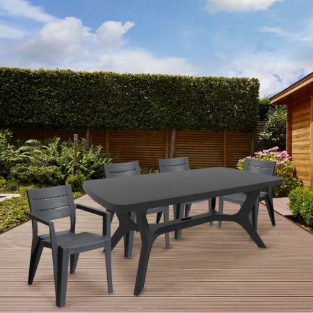 Curver Set de mobilier de grădină Juliemore 4 în 1 [3]