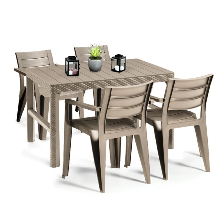 Set mobilier grădină - Curver Set de mobilier de grădină Julyon 4+1