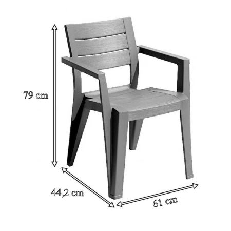 Curver Set de mobilier de grădină Julyon 4+1 [1]